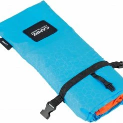 Hete verkoop 💯 CAMPZ Picnic Blanket 210x200cm, Turquoise/oranje 👍 -KAMPA-winkel campz picnic blanket 210x200cm blue 6