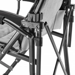 Nieuw 👍 CAMPZ Reclining Folding Chair, Grijs/zwart 🔥 -KAMPA-winkel campz reclining folding chair 8