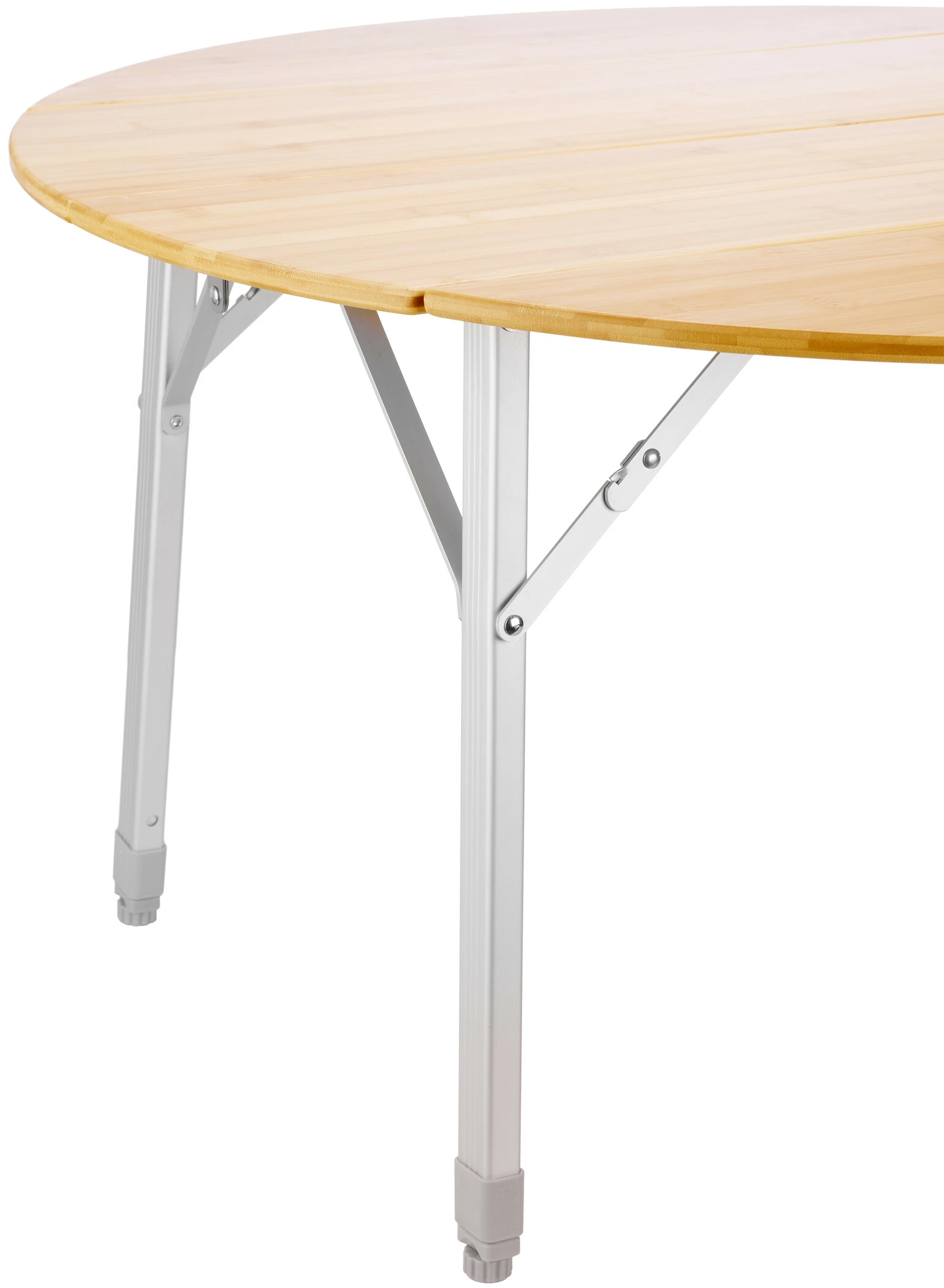 Goedkoopste ๐คฉ CAMPZ Round Bamboo Table 90x46/70cm, Bruin/grijs ๐ฅฐ 6 Goedkoopste ๐คฉ CAMPZ Round Bamboo Table 90x46/70cm, Bruin/grijs ๐ฅฐ - Afbeelding 4