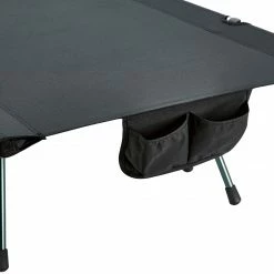 Beste Verkoop 😍 CAMPZ Reisbed XL, Zwart 🌟 -KAMPA-winkel campz travel bed xl black grey 5