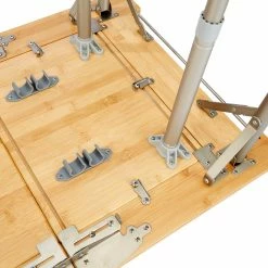 Korting 🥰 CAMPZ Utility Bamboo Table 51x78x40, Bruin ⭐ -KAMPA-winkel campz utility bamboo table 51x78x40 brown 8