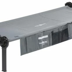 Aanbiedingen 🧨 Disc-O-Bed Sol-O-Cot Bed Including Side Pockets, Grijs 🌟