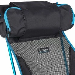 Coupon ⌛ Helinox Sunset Chair, Blauw/wit 🛒 -KAMPA-winkel helinox sunset chair black cyan blue 3 2
