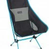 Flash-uitverkoop 🛒 Helinox Two Chair, Zwart 🌟 -KAMPA-winkel helinox two chair black cyan blue 1 2