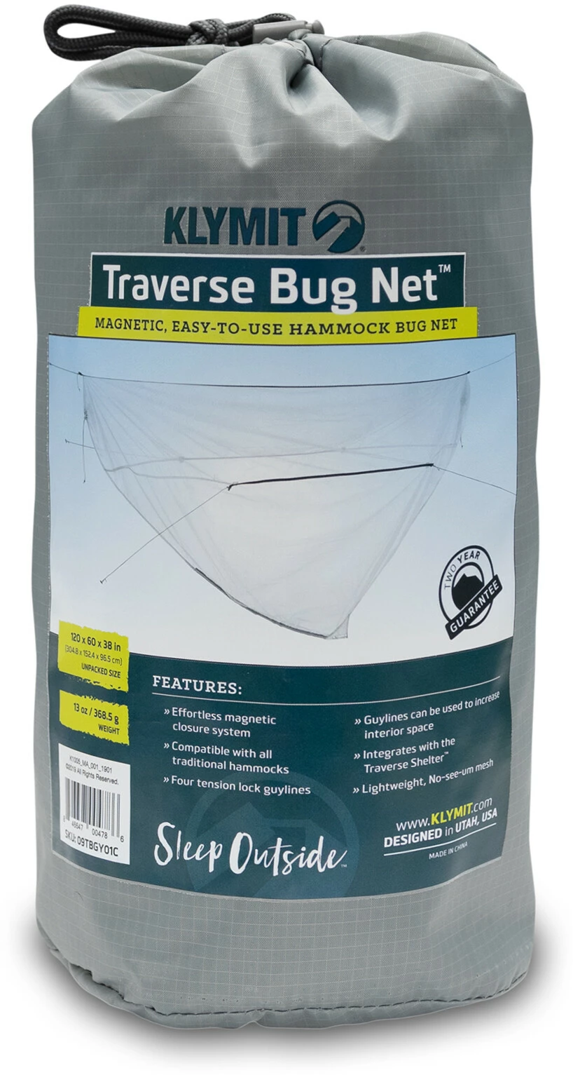 Coupon 😀 Klymit Traverse Bug Net, Grijs 🛒 4 Coupon 😀 Klymit Traverse Bug Net, Grijs 🛒 - Afbeelding 2