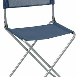 Nieuw 🤩 Lafuma Mobilier CNO Directiestoel Zonder Armleuning Met Cannage Phifertex, Blauw 😍