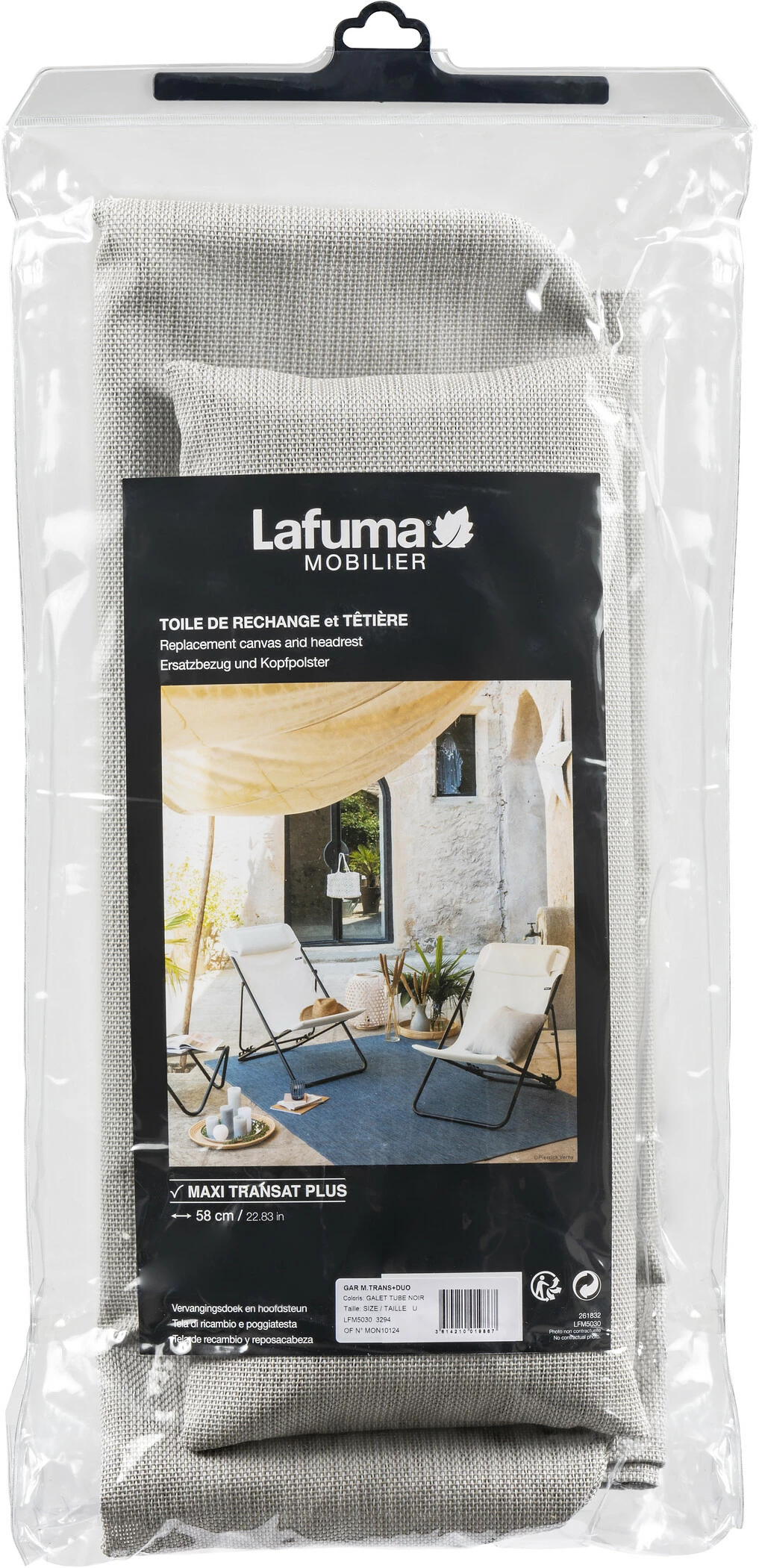 Beste Pirce π€© Lafuma Mobilier Cover Voor Maxi-Transat Incl. Hoofdkussen, Blauw β 4 Beste Pirce π€© Lafuma Mobilier Cover Voor Maxi-Transat Incl. Hoofdkussen, Blauw β - Afbeelding 2