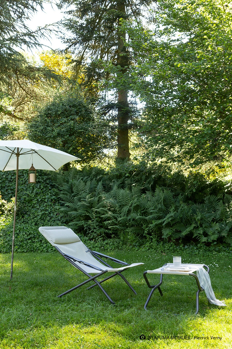 Groothandel π Lafuma Mobilier Transabed Klapstoel Met Cannage Phifertex, Blauw/grijs π 5 Groothandel π Lafuma Mobilier Transabed Klapstoel Met Cannage Phifertex, Blauw/grijs π - Afbeelding 3