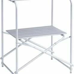 Gloednieuw 🎉 Outwell Crete Kitchen Table, Zilver 💯