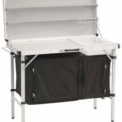 Beste Verkoop ๐ Outwell Drayton Kitchen Table, Zwart/wit ๐