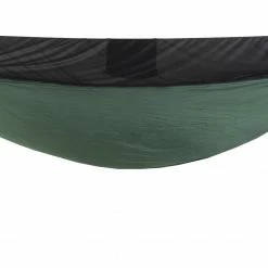 Coupon 😀 Ticket To The Moon Pro Hammock Incl. Zipable Mosquito Net And UHMPE Ridgeline, Groen ⌛