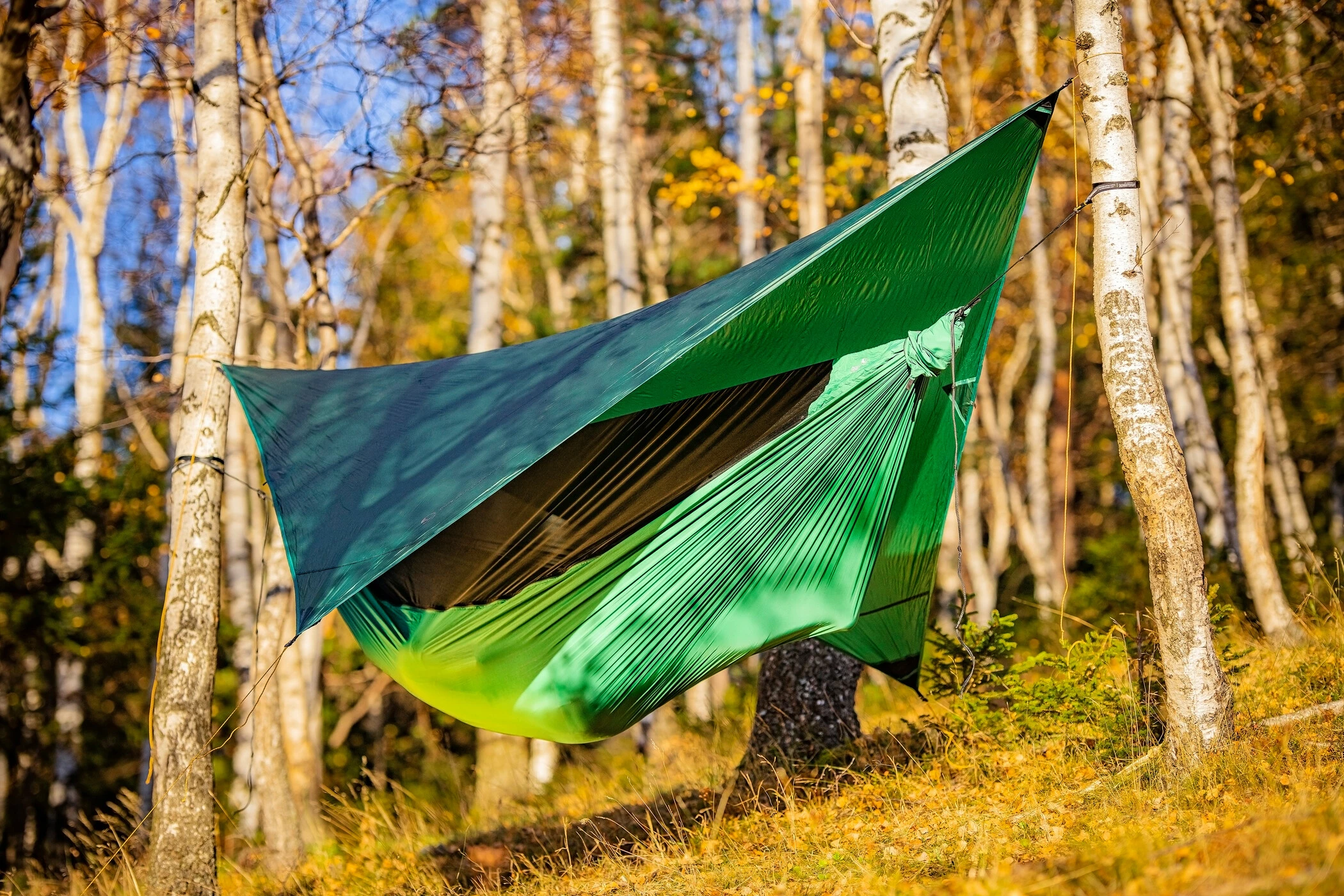 Coupon 😀 Ticket To The Moon Pro Hammock Incl. Zipable Mosquito Net And UHMPE Ridgeline, Groen ⌛ 11 Coupon 😀 Ticket To The Moon Pro Hammock Incl. Zipable Mosquito Net And UHMPE Ridgeline, Groen ⌛ - Afbeelding 9
