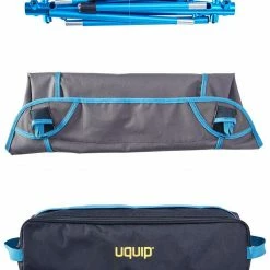 Uitgang 🔥 Uquip Infinity Folding Chair, Grijs/blauw ✔️ -KAMPA-winkel uquip infinity folding chair grey 8