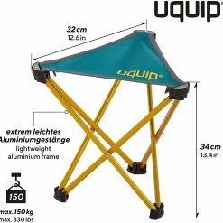 Alternative view of Beste Verkoop 🛒 Uquip Trinity Folding Chair L, Grijs 👏